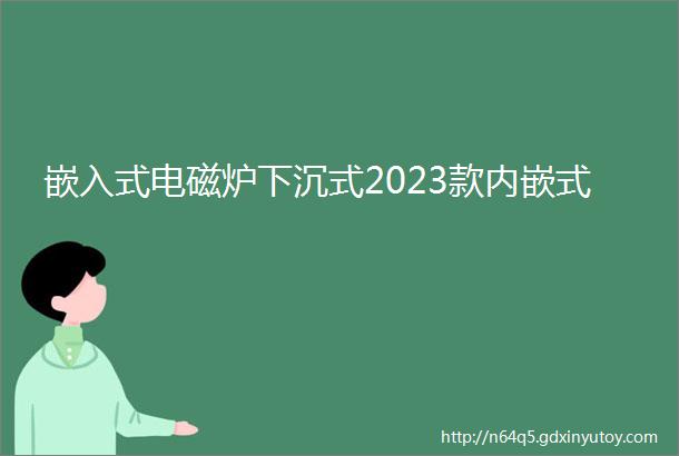 嵌入式电磁炉下沉式2023款内嵌式